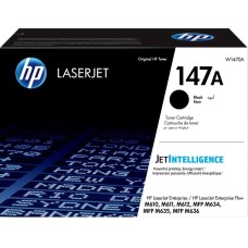 Картридж лазерный HP Картридж лазерный 147A W1470A черный бар.в компл. (10500стр.) для LaserJet M610dn