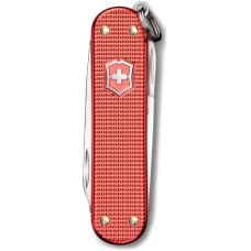 VICTORINOX Складной нож Classic SD Alox LE 2025 Stone Red, функций: 5, 58мм, красный, коробка подарочная [0.6221.l25]