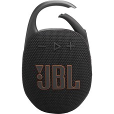 JBL Колонка порт. Clip 5 черный 7W Mono BT 10м 1400mAh