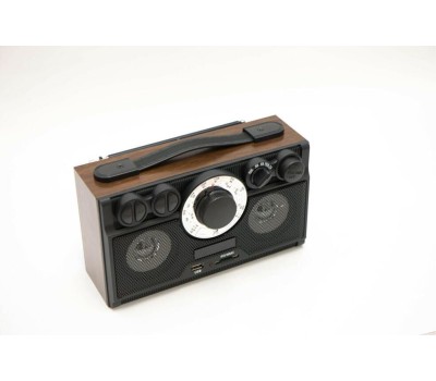 Радиоприемник БЗРП РП-304 УКВ 64-108МГц, бат. 4*R20, 220V, USB/SD, 2 динамика