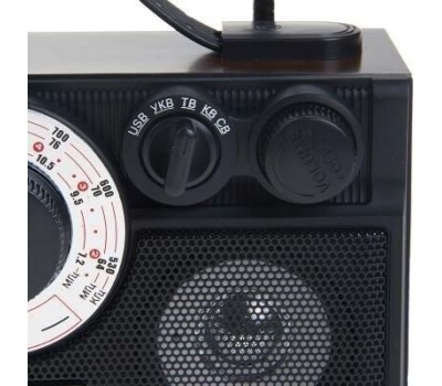 Радиоприемник БЗРП РП-304 УКВ 64-108МГц, бат. 4*R20, 220V, USB/SD, 2 динамика