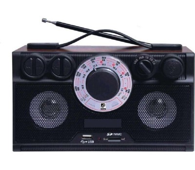 Радиоприемник БЗРП РП-304 УКВ 64-108МГц, бат. 4*R20, 220V, USB/SD, 2 динамика