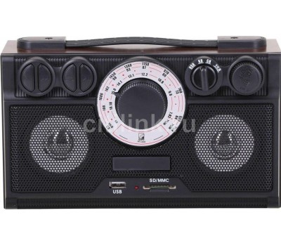 Радиоприемник БЗРП РП-304 УКВ 64-108МГц, бат. 4*R20, 220V, USB/SD, 2 динамика