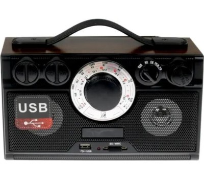 Радиоприемник БЗРП РП-304 УКВ 64-108МГц, бат. 4*R20, 220V, USB/SD, 2 динамика