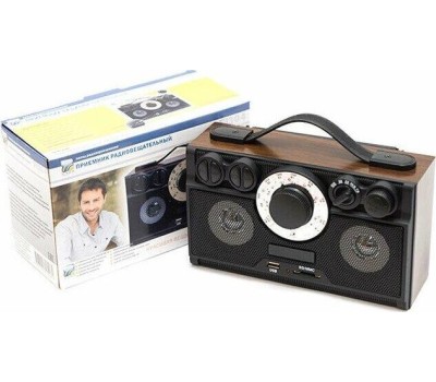 Радиоприемник БЗРП РП-304 УКВ 64-108МГц, бат. 4*R20, 220V, USB/SD, 2 динамика