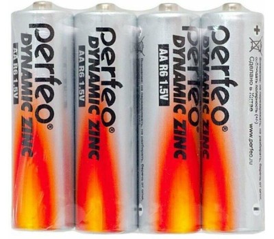 Элементы питания PERFEO R6-4SH DYNAMIC ZINC (60)