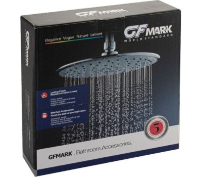 Лейка GFMARK 6043 Лейка большая тропический душ квадратная белая с хромом