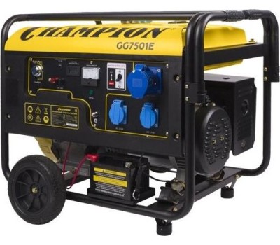 Генератор бензиновый CHAMPION GG7501E Бензиновый генератор