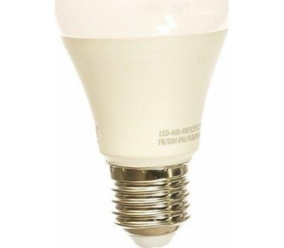 Лампа декоративная светодиодная UNIEL (UL-00003189) для птиц LED-A60-9W/SCEP/E27/FR/DIM IP65 PLO65WH