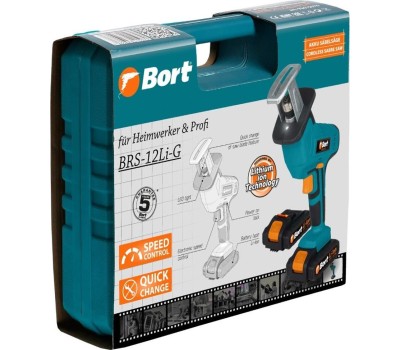 Пила сабельная BORT BRS-12LI-G