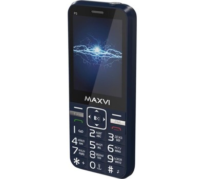 Телефон мобильный MAXVI P3 Blue