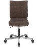 Кресло БЮРОКРАТ Кресло CH-330M темно-коричневый Light-10 крестовина металл хром