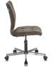 Кресло БЮРОКРАТ Кресло CH-330M темно-коричневый Light-10 крестовина металл хром