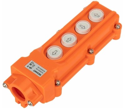 REXANT (36-9211) ПК-4 НА 4 КНОПКИ IP54, ОРАНЖЕВЫЙ