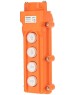 REXANT (36-9211) ПК-4 НА 4 КНОПКИ IP54, ОРАНЖЕВЫЙ