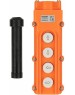 REXANT (36-9211) ПК-4 НА 4 КНОПКИ IP54, ОРАНЖЕВЫЙ