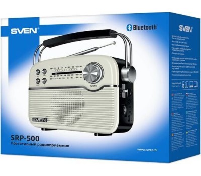 Радиоприемник SVEN SRP-500 белый