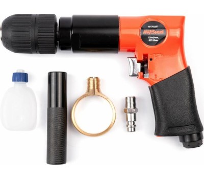 AV Steel (AV-701107) Пневмодрель 700 об\мин, БЗП 13мм