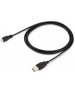 BURO Кабель MICROUSB2.0 USB (m)-micro (m) 1.5м черный