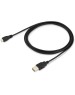 BURO Кабель MICROUSB2.0 USB (m)-micro (m) 1.5м черный