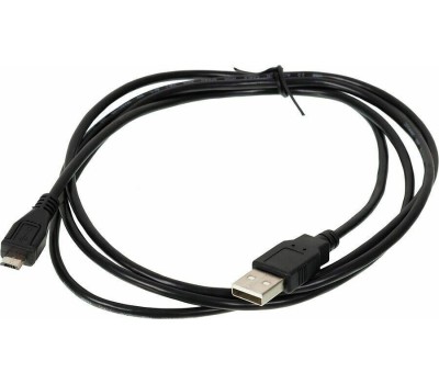 BURO Кабель MICROUSB2.0 USB (m)-micro (m) 1.5м черный