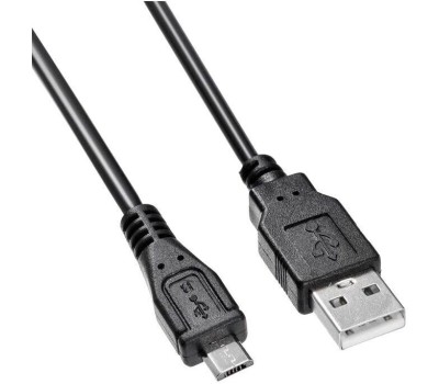 BURO Кабель MICROUSB2.0 USB (m)-micro (m) 1.5м черный