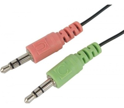 OKLICK Наушники с микрофоном Оклик HS-M143VB черный 1.8м накладные оголовье (614036)