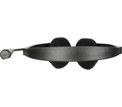 OKLICK Наушники с микрофоном Оклик HS-M143VB черный 1.8м накладные оголовье (614036)