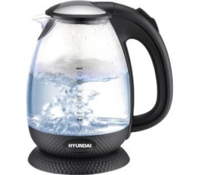 Чайник электрический HYUNDAI HYK-G3804 (1,7л. стекло)