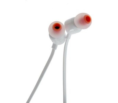 Наушники-гарнитура вкладыши JBL T110 - белый (JBLT110WHT)