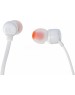 Наушники-гарнитура вкладыши JBL T110 - белый (JBLT110WHT)