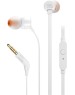 Наушники-гарнитура вкладыши JBL T110 - белый (JBLT110WHT)