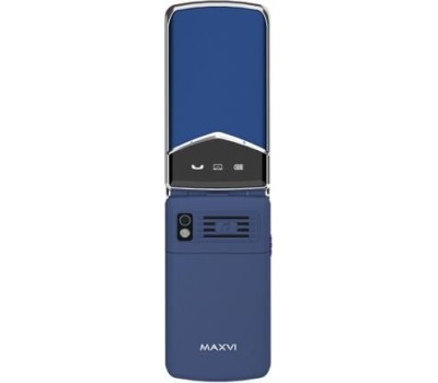 Телефон мобильный MAXVI E11 Blue/Silver