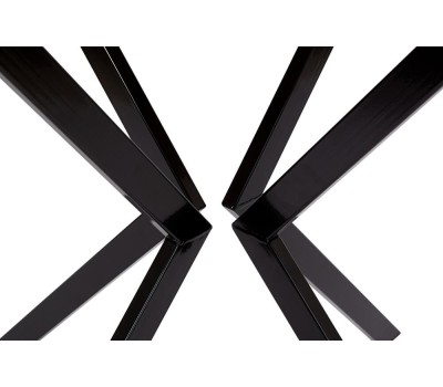 Корпусная мебель POLINI Стол обеденный Home Istanbul дуб крафт золотой-черный (1 кор.)