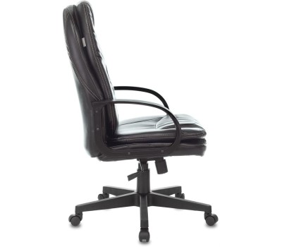 БЮРОКРАТ Кресло руководителя CH-868LT черный эко.кожа крестов. пластик