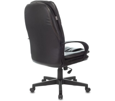 БЮРОКРАТ Кресло руководителя CH-868LT черный эко.кожа крестов. пластик