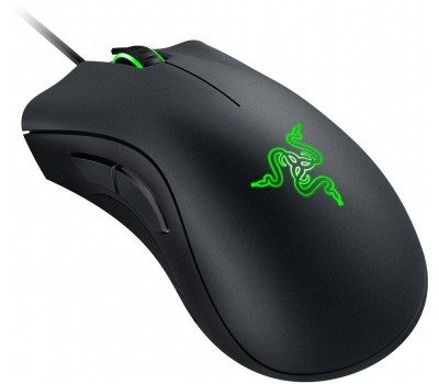 RAZER Мышь проводная DeathAdder Essential, игровая, оптическая, USB, 6400dpi, черный [rz01-03850100-r3c1]