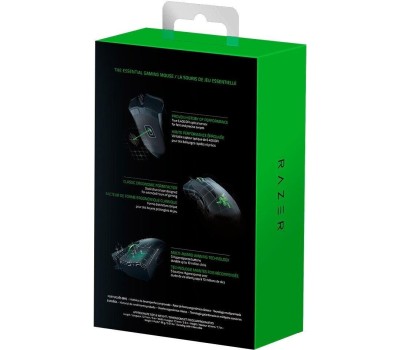 RAZER Мышь проводная DeathAdder Essential, игровая, оптическая, USB, 6400dpi, черный [rz01-03850100-r3c1]