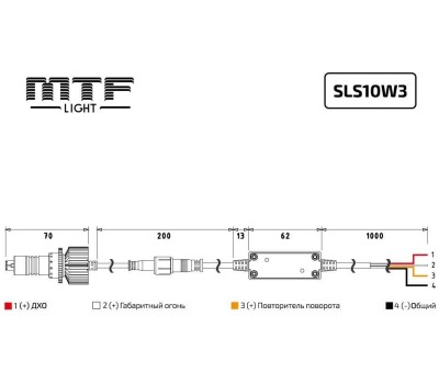 Лампа светодиодная MTF LIGHT SLS10W3