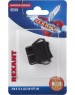 REXANT Переключатель клавишный 250В 15А (6с) вкл-выкл-вкл черный с нейтралью (1 шт/уп)