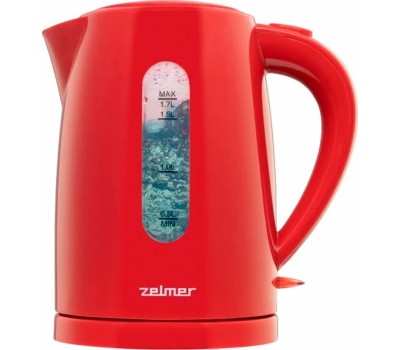 Чайник электрический ZELMER Чайник ZCK7616R RED
