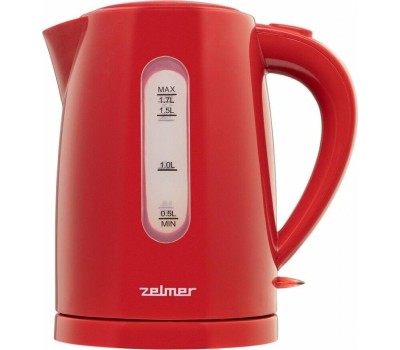 Чайник электрический ZELMER Чайник ZCK7616R RED