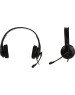 A4TECH Наушники с микрофоном HS-10 черный/белый 2м накладные оголовье (HS-10/3.5MM PLUG/BLACK)