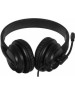 A4TECH Наушники с микрофоном HS-10 черный/белый 2м накладные оголовье (HS-10/3.5MM PLUG/BLACK)