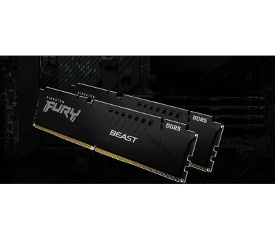 KINGSTON Оперативная память Fury Beast KF556C40BBK2-32 DDR5 - 2x 16ГБ 5600МГц, DIMM, Ret