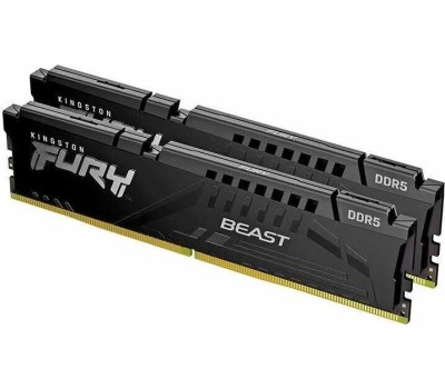 KINGSTON Оперативная память Fury Beast KF556C40BBK2-32 DDR5 - 2x 16ГБ 5600МГц, DIMM, Ret