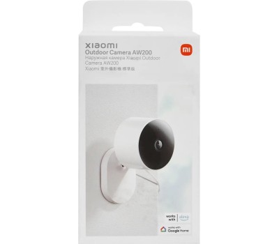 Камера видеонаблюдения XIAOMI Камера видеонаблюдения IP Outdoor Camera AW200, 1920х1080 pix, 2.8-3.6 мм, белый [bhr6398gl]