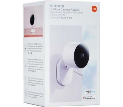 Камера видеонаблюдения XIAOMI Камера видеонаблюдения IP Outdoor Camera AW200, 1920х1080 pix, 2.8-3.6 мм, белый [bhr6398gl]