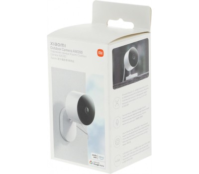 Камера видеонаблюдения XIAOMI Камера видеонаблюдения IP Outdoor Camera AW200, 1920х1080 pix, 2.8-3.6 мм, белый [bhr6398gl]