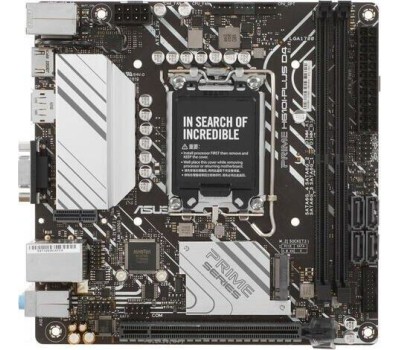 ASUS Материнская плата PRIME H610I-PLUS D4-CSM, Socket LGA 1700, Intel H610, mini-ITX, Ret